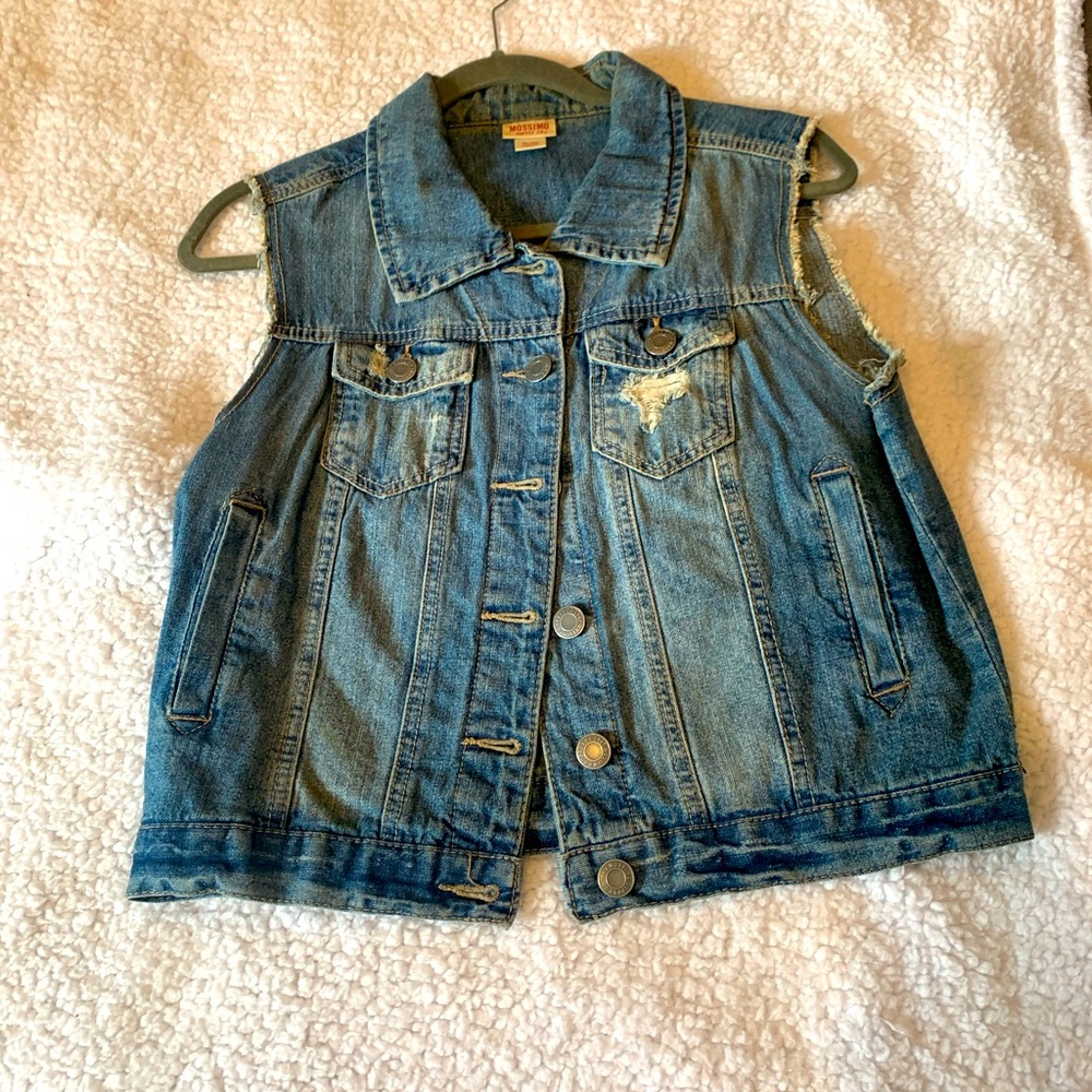 Denim vest